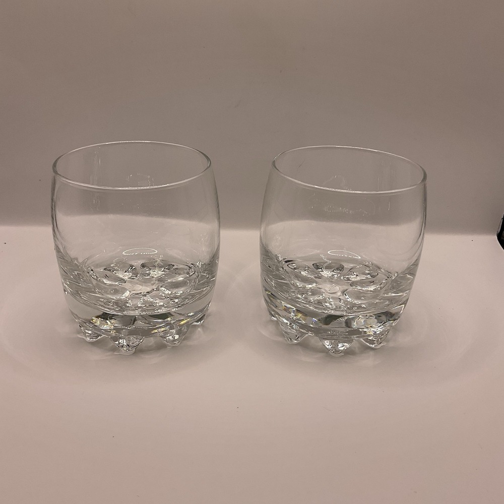 Galassia By Bormioli Rocco (x2 Set) Made In Italy Set of Two Glasses 3.5 inches